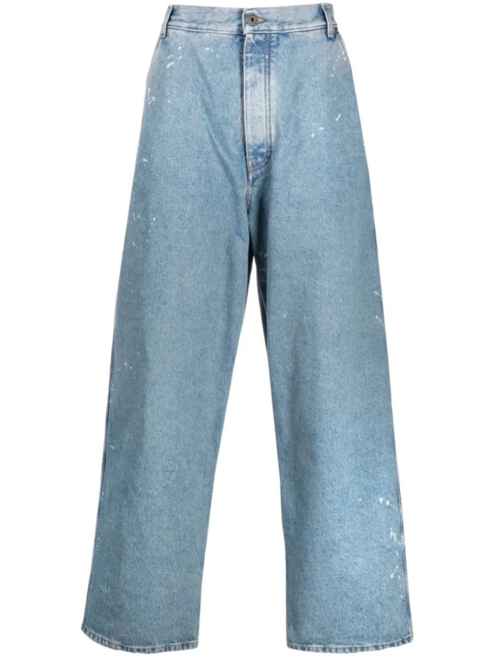 Off-White  |Virgil Abloh Paint Splatter Wide Leg Jeans | Size 31